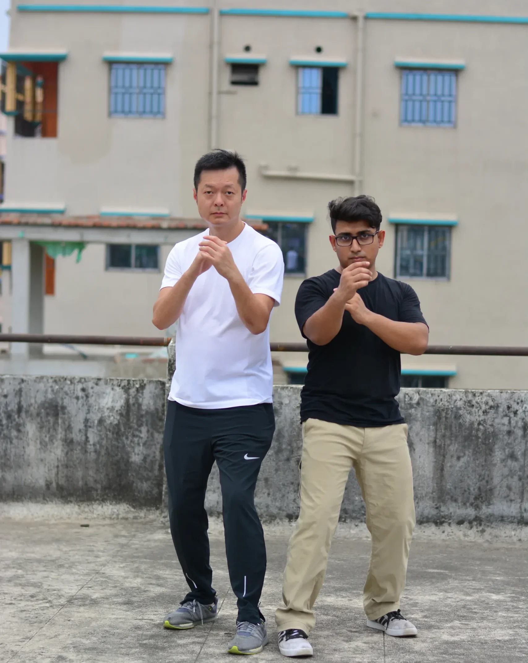 GM Johnathan Wong and Sifu Riddhi Dutta