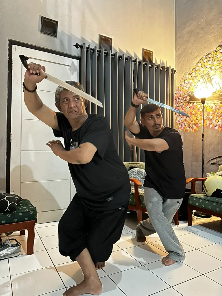 Pak Bambang Suwanda and Master Riddhi